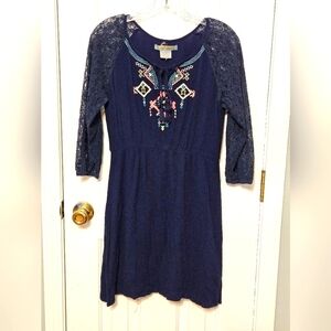 Flying Tomato cotton Boho Dress size Medium